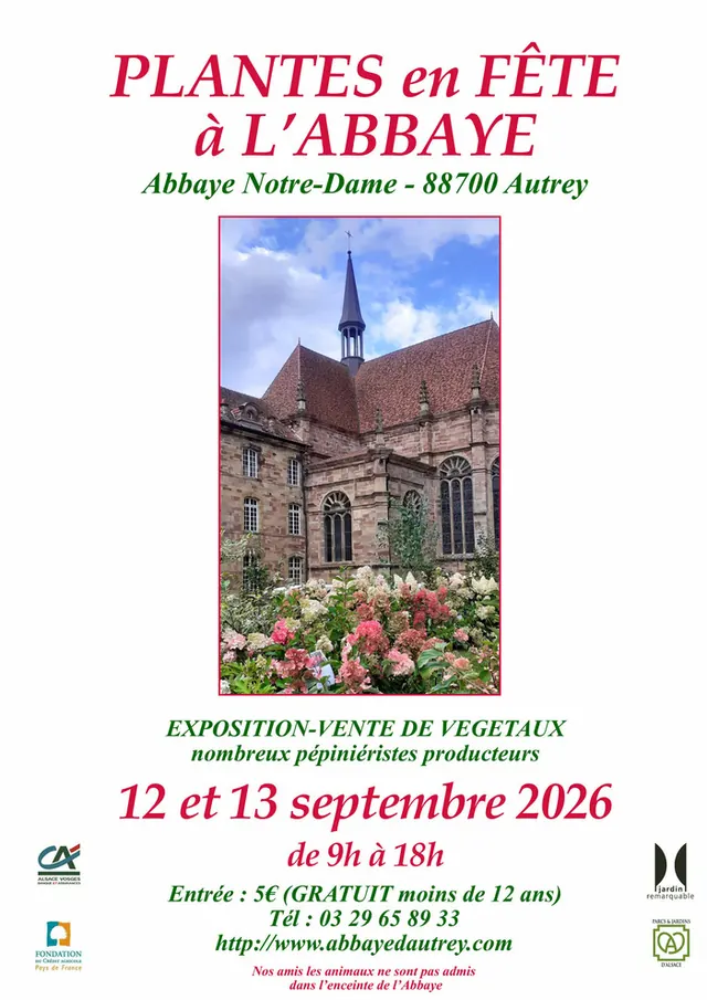 Plantes en Fêtes à L'Abbaye
