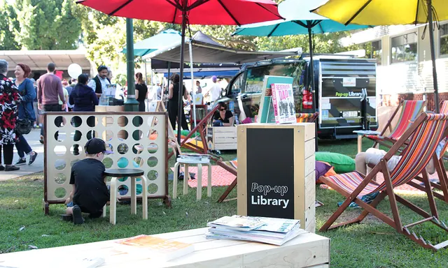 Children's storytime in the park - Dorrington Park, Ashgrove