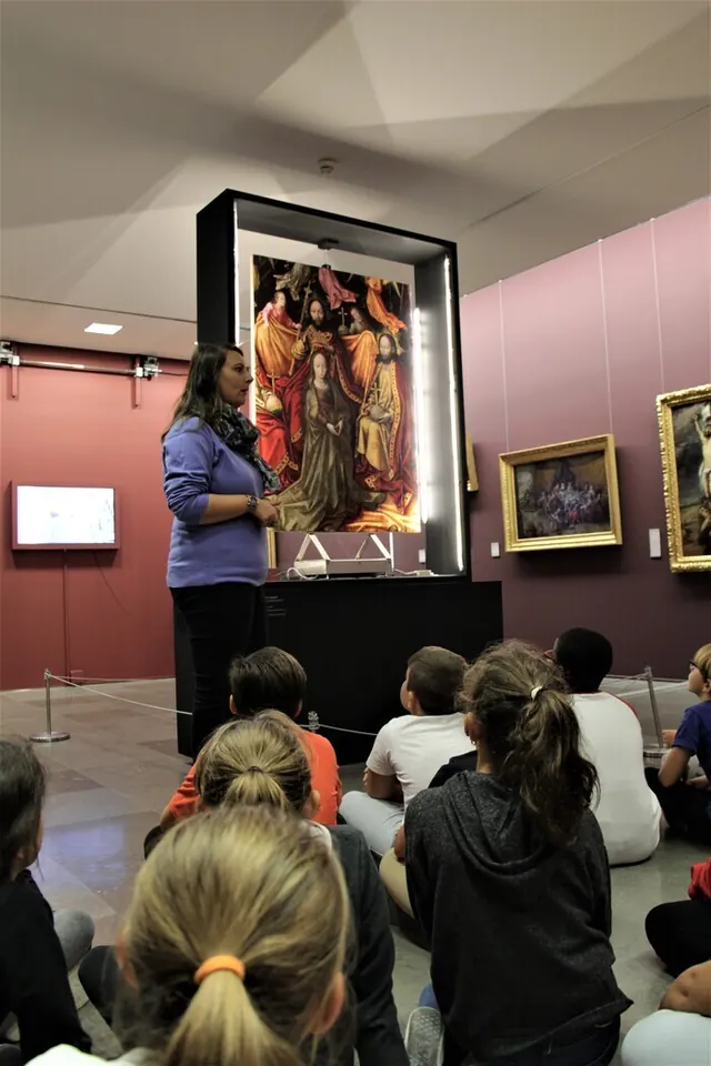 Visite famille 6-10 ans "Le peintre et ses matériaux"