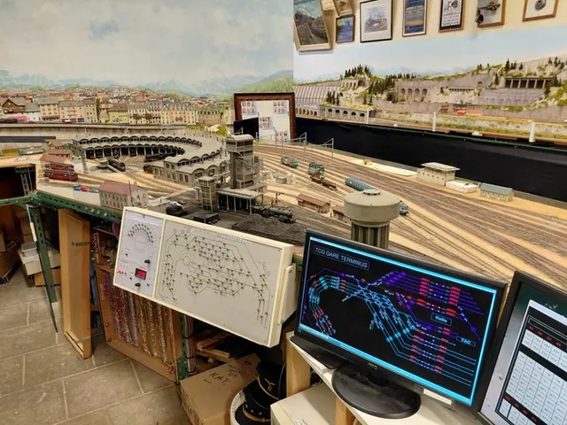Visite libre des maquettes ferroviaires