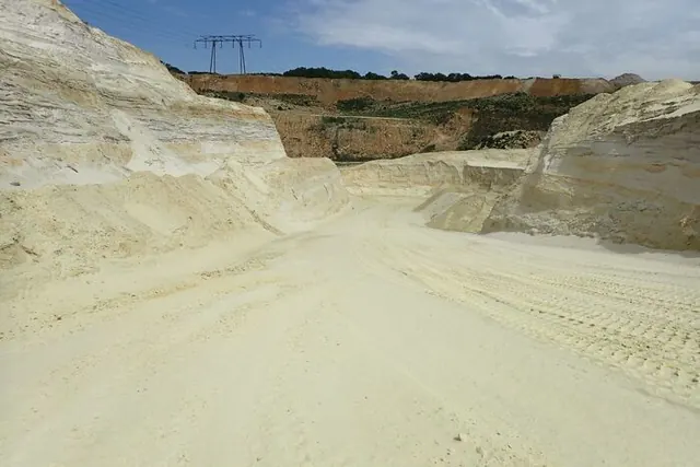 Visite de la carrière du Déluge