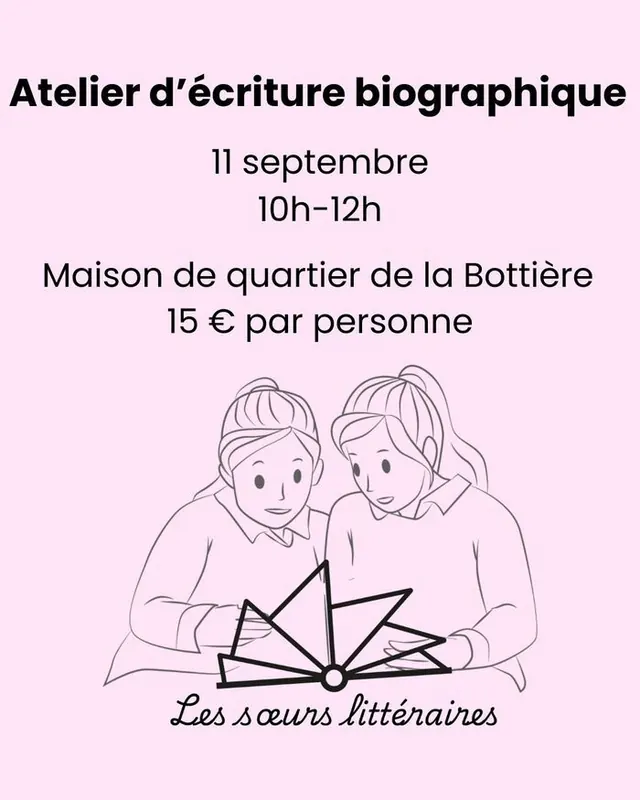Atelier d'écriture biographique