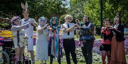 🌸 Flower Cosplay Photoshoot at the Toowoomba Carnival of Flowers