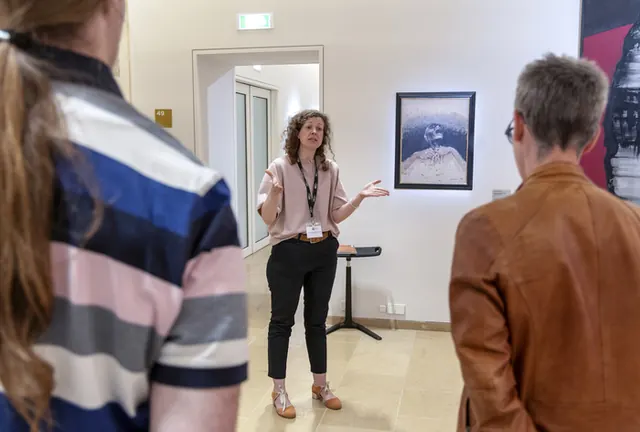 Visite découverte de l'exposition « Djamel Tatah. Répéter-muter »
