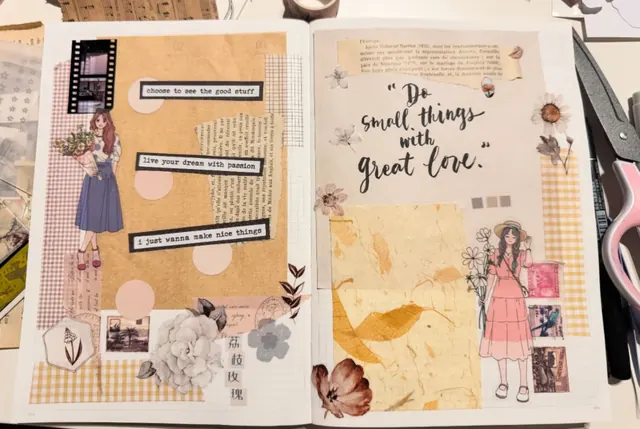 Art Journaling on Fridays