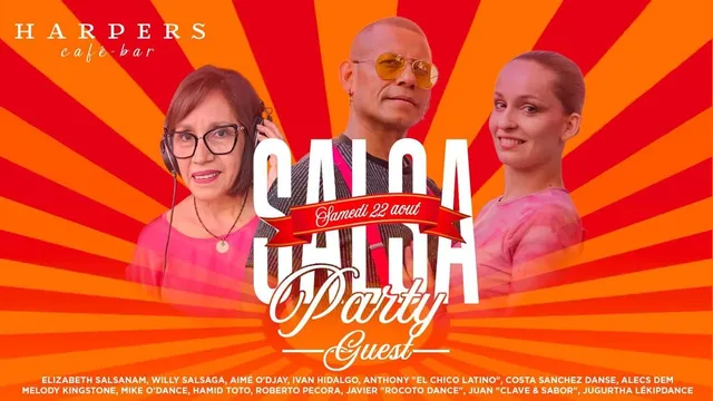 🌞OPEN AIR HARPERS SALSA PARTY🌞