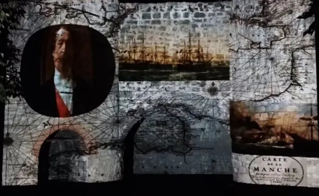 Le four à chaux s'illumine : vidéoprojection monumentale
