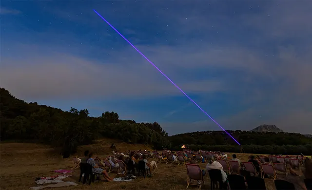 Nuit des étoiles - Performance artistique « Exo »
