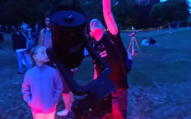 Soirée d'observation du ciel au Jardin du Ranelagh