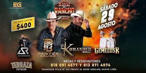 PLATICAS DE RANCHO CON ALFREDO RIOS EL KOMANDER, PANTER BELICO & MAS