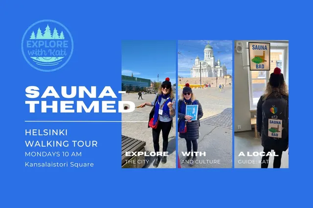 Sauna-Themed Guided Walking Tour in Helsinki
