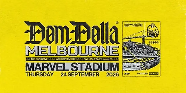 Dom Dolla at Marvel Stadium, Melbourne (18+)