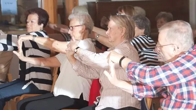 Chair gymnastics