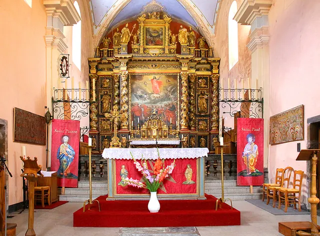 Visite guidée de l'église baroque Saint-Pierre et son Trésor