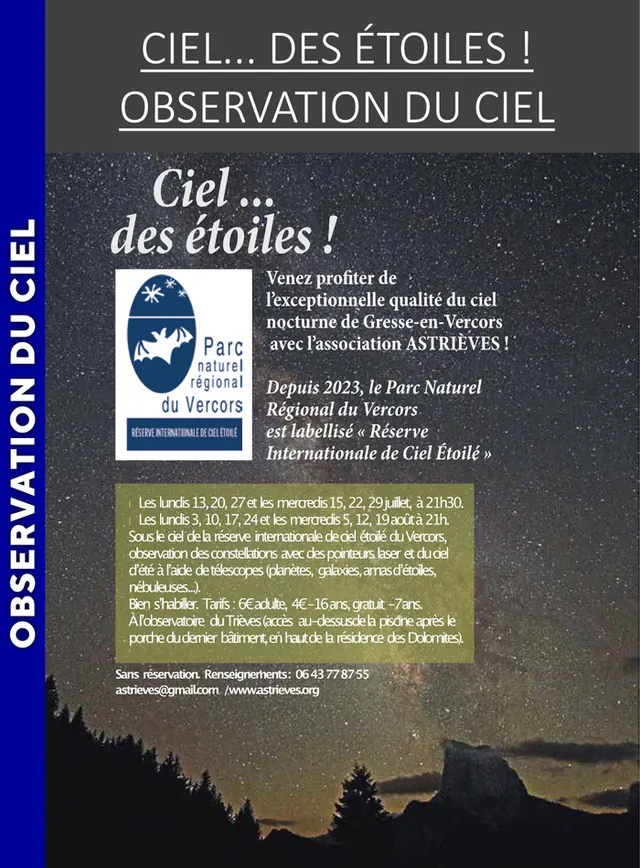 VERCORS - Ciel... des étoiles !