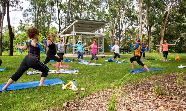 Resistance band strength training