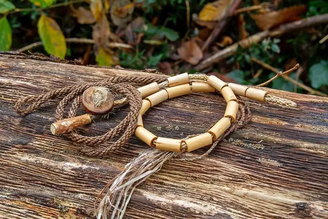 Vivre sa Nature - Bracelet en fibres de yucca et sureau