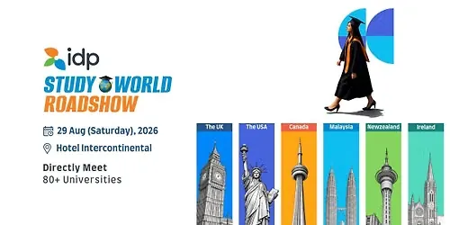 IDP Study World Dhaka Roadshow | August 2026