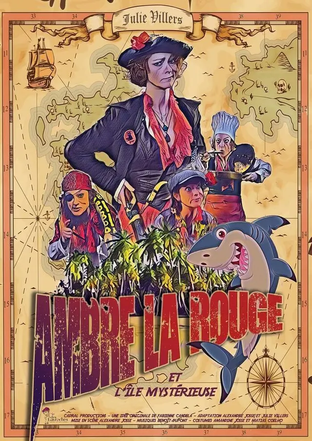 Ambre la Rouge et l’île mystérieuse
