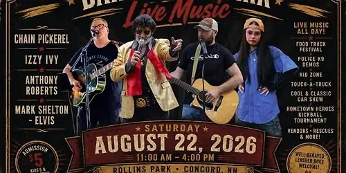 Live Music at the Bark in the Park