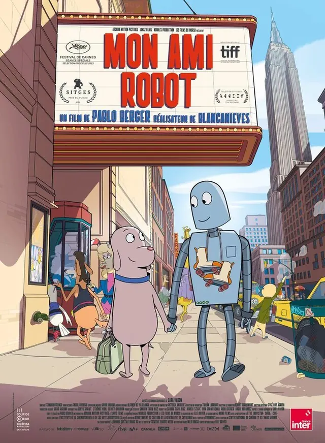 Projection du film « Mon ami Robot » de Pablo Berger