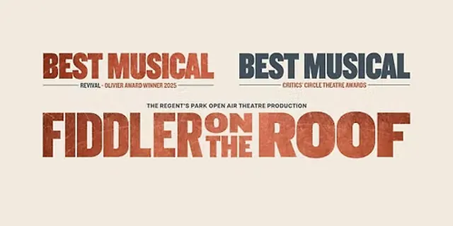 Fiddler on the Roof | 31 July to 3 October 2026