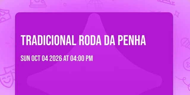 tradicional roda da PENHA