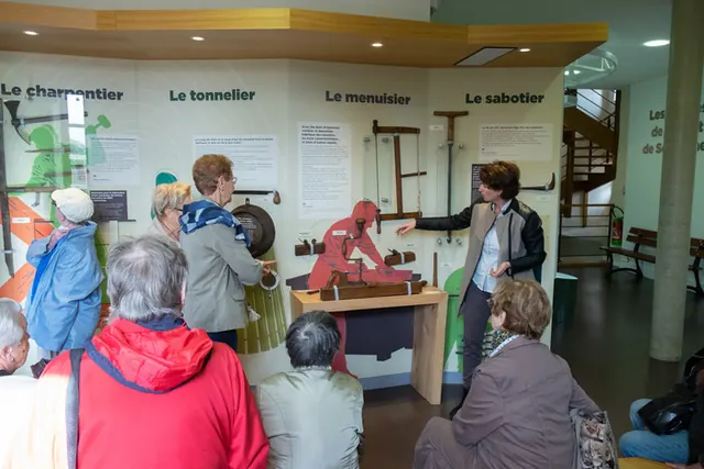 Visite guidée du Centre d'interprétation de la Forêt
