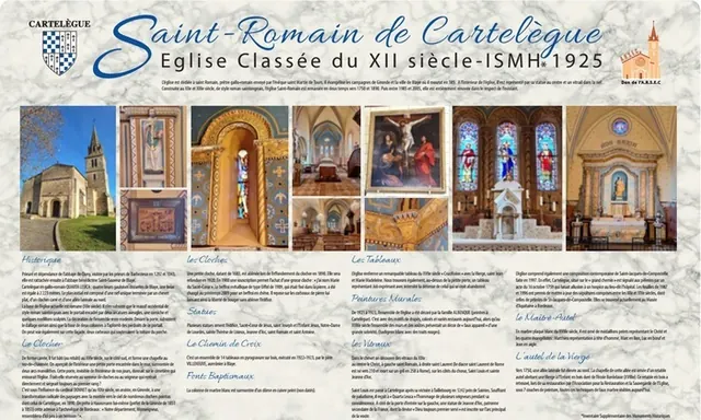 Visite guidée de l'église Saint-Romain