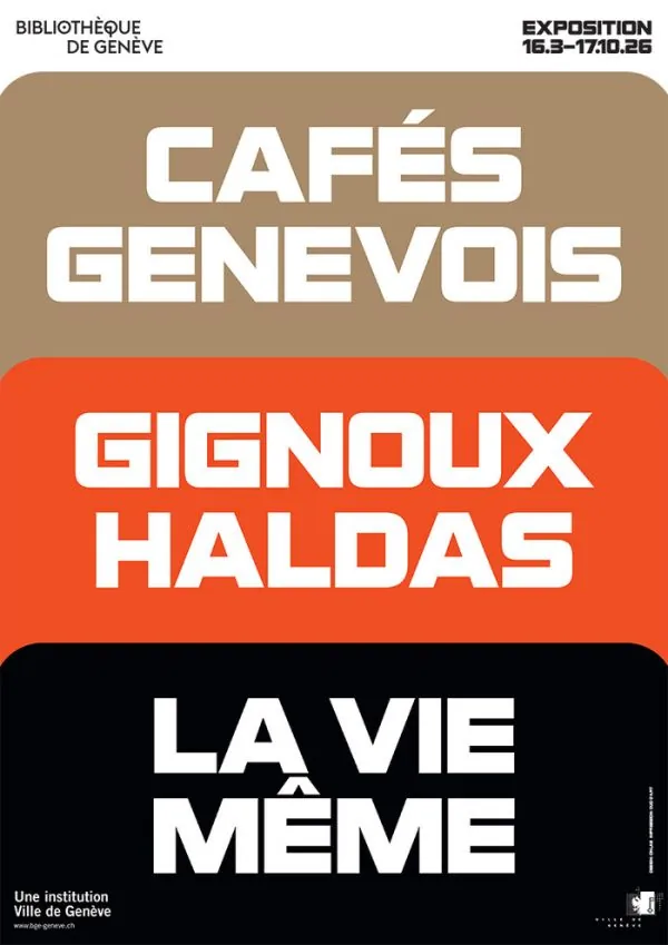 Cafés genevois: la vie même