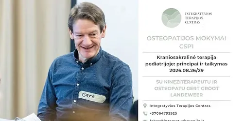 Kraniosakralinė terapija pediatrijoje: principai ir taikymas