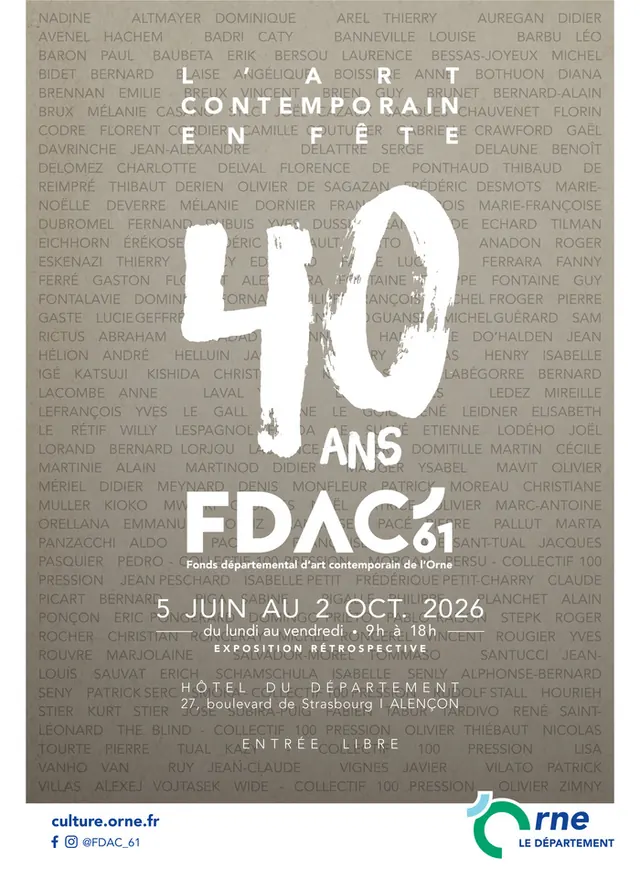 Exposition : FDAC'61 - L'art contemporain en fête