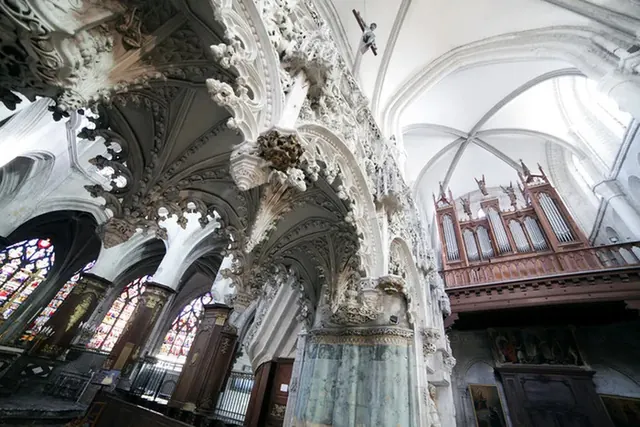 Découvrez le jubé exceptionnel de cette église
