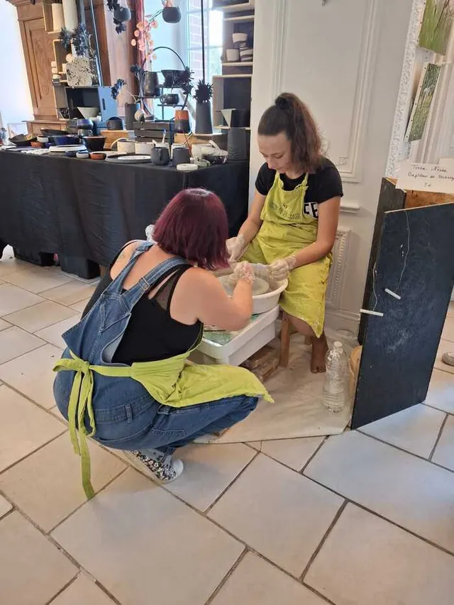 Démonstration : ateliers avec des artisans