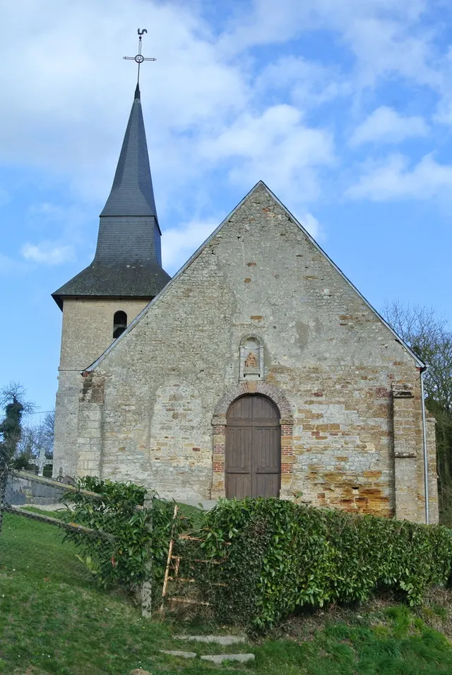 Visite guidée de l'église avec présentation de photos anciennes prises à proximité