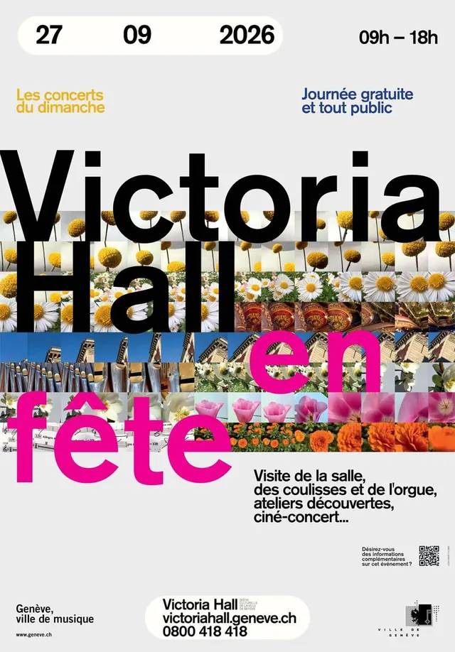 VICTORIA HALL EN FÊTE - VISITE DE LA SALLE ET DES COULISSES