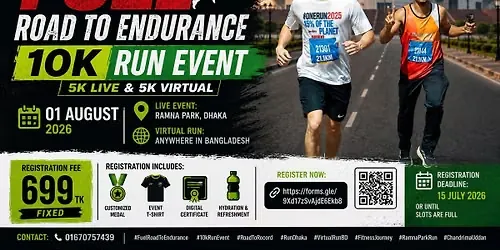 Fuel Road to Endurance 10k Run Powered by Fuel Hydration Powder