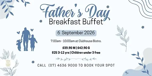 Father's Day Breakfast Buffer
