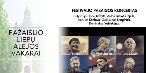 „Pažaislio liepų alėjos vakarai” : festivalio pabaigos koncertas