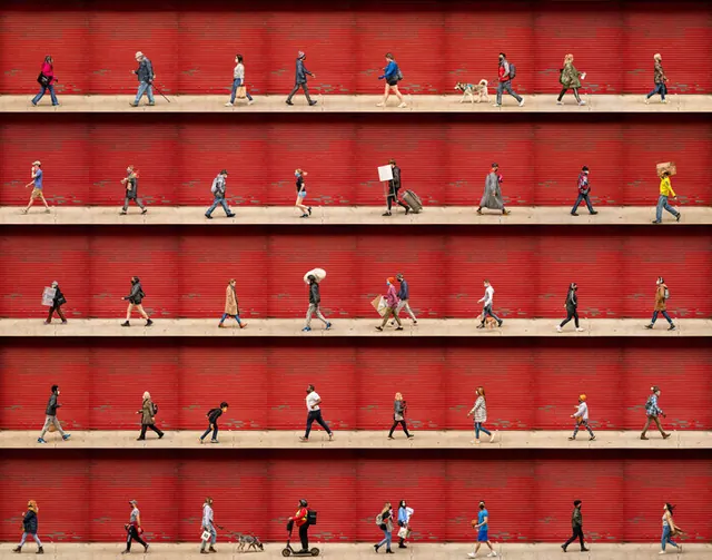 Exposition de Xan PADRON, TIME LAPSE : Partition Urbaine - Delamour Contemporary Art