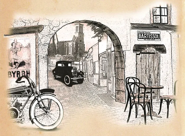 Visite du musée "La rue du temps qui passe..."