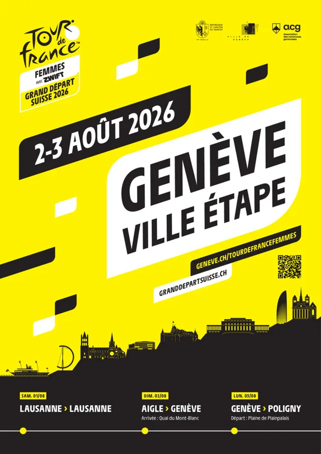 Tour de France Femme débarque à Genève !