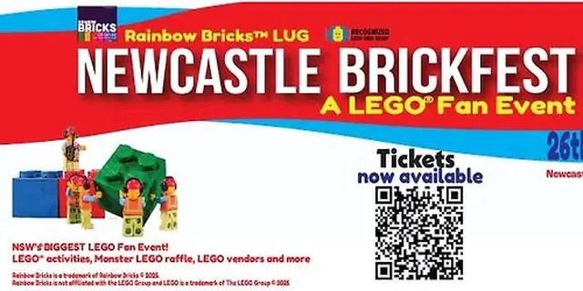 Newcastle Brickfest A LEGO Fan Event 2026