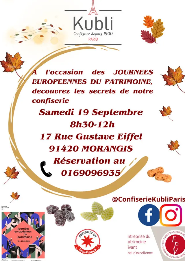 Découverte de la confiserie Kubli