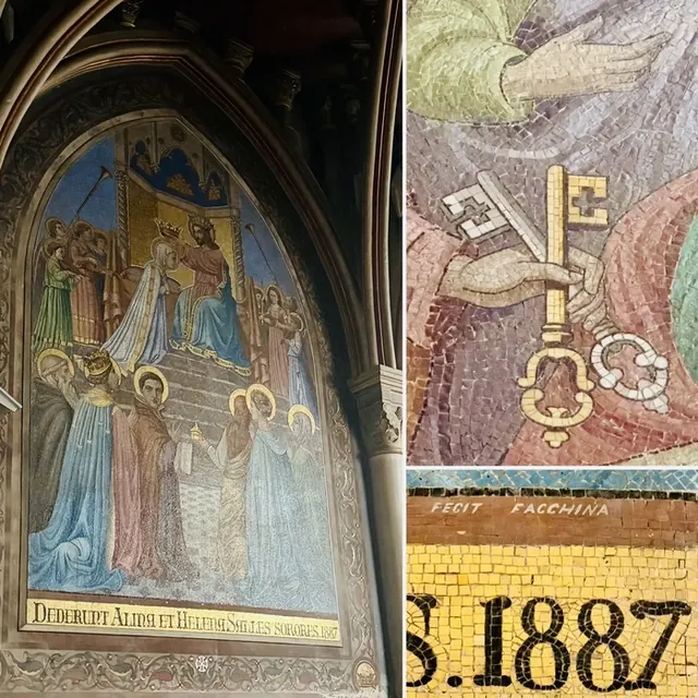 Visite guidée des mosaïques de Gian Dominico Facchina