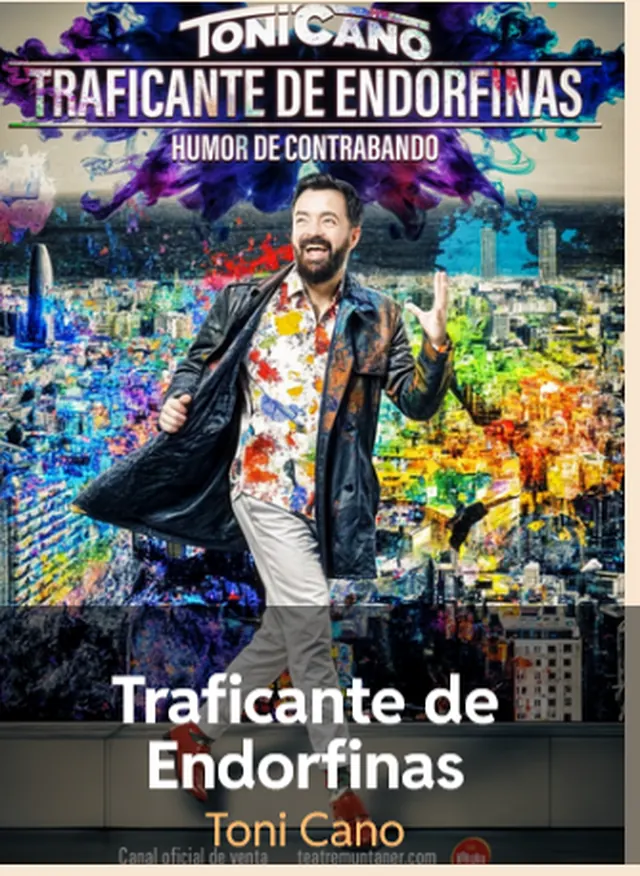 Monòleg "Traficante de endorfinas", amb Toni Cano