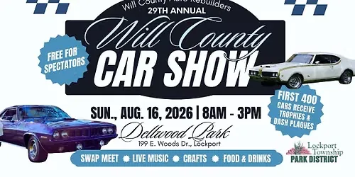 🔥 29th Annual Will County Car Show 🔥