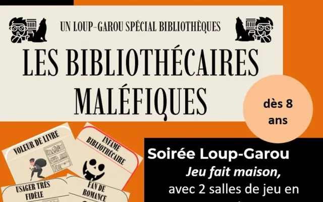 Soirée jeux Loup-Garou - bibliothèque Buffon