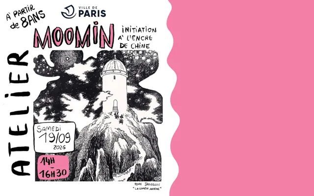 Atelier Moomin : initiation à l'encre de chine