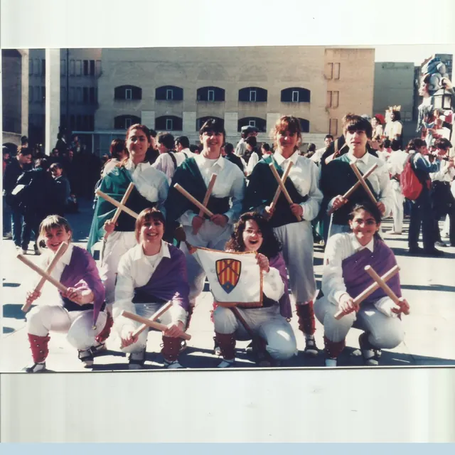 Actuació dels Bastoners del Raval i xerrada sobre l'exposició '30 anys del ball de bastons al Raval'